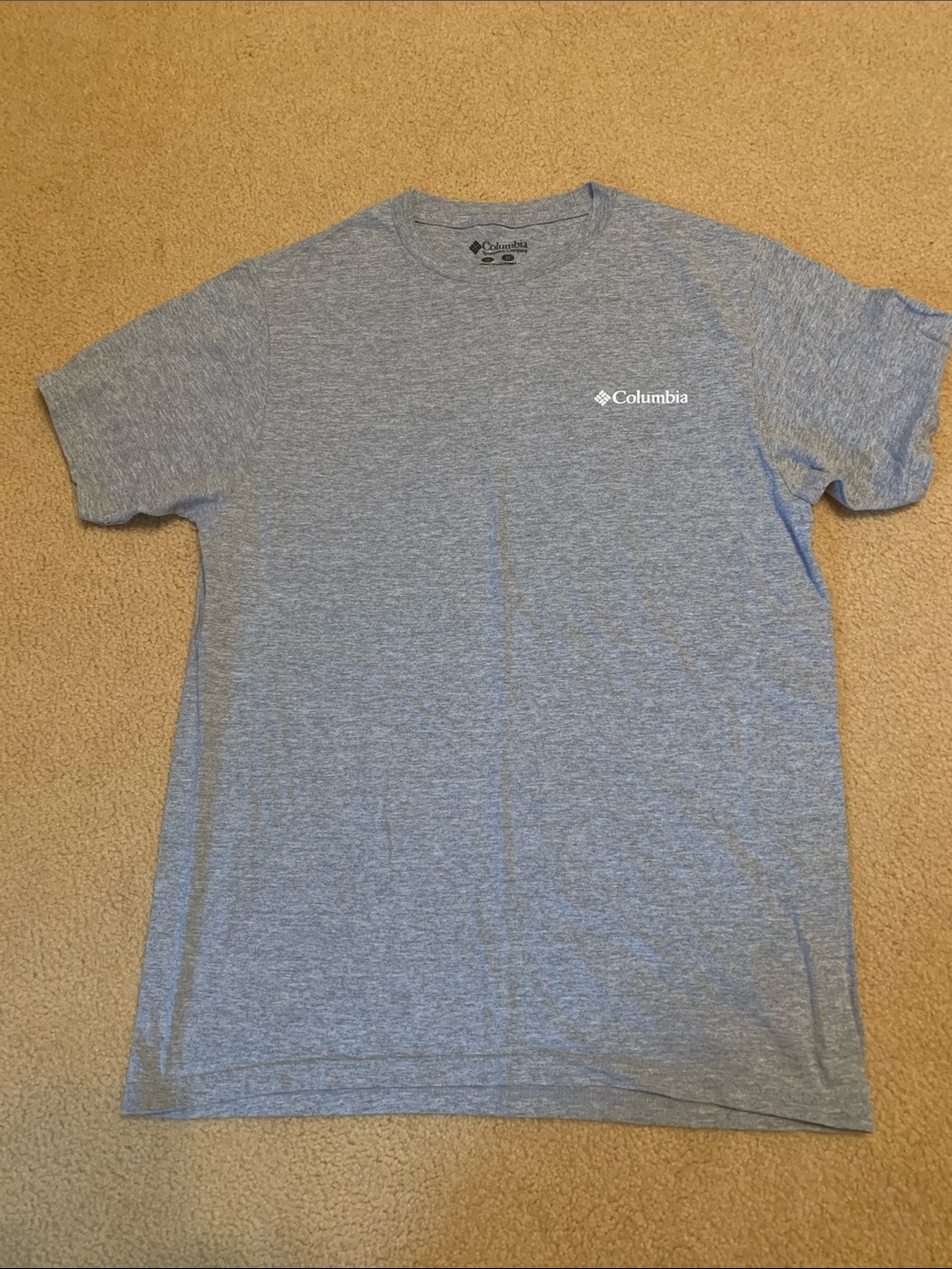 Columbia Men’s Gray Heather Short Sleeve Tee